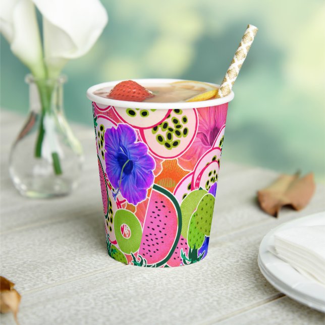 Fruits Cocktail Paper Cups (Insitu)