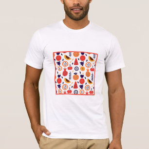 Fruits Colourful Pattern Art T-Shirt
