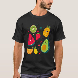 Fruits Costume Cute Fruit Salad Men Women Couples T-Shirt