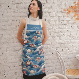 Fruits de Mer Personalised Apron