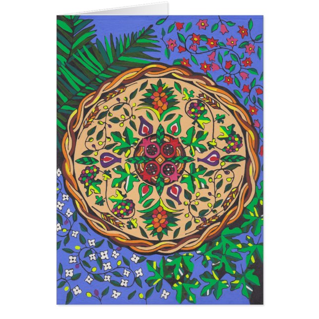 Fruits of Israel Mandala (Front)