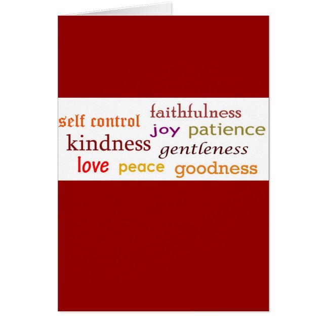 Fruits of the Spirit (Front)
