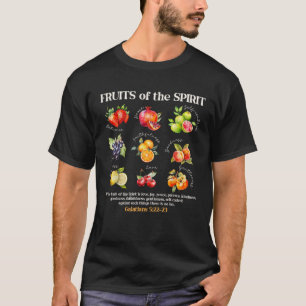 Fruits of the Spirit Christian Bible Verse Galatia T-Shirt
