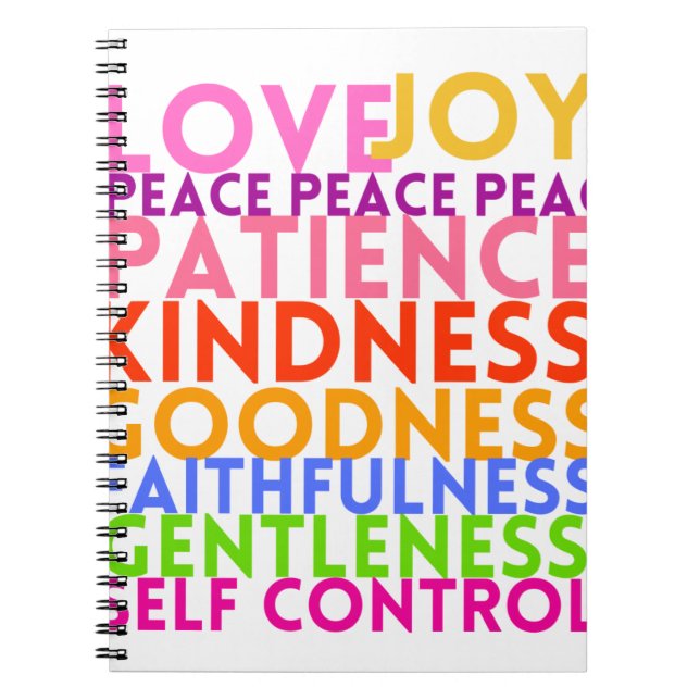 Fruits of the Spirit Notebook (Front)