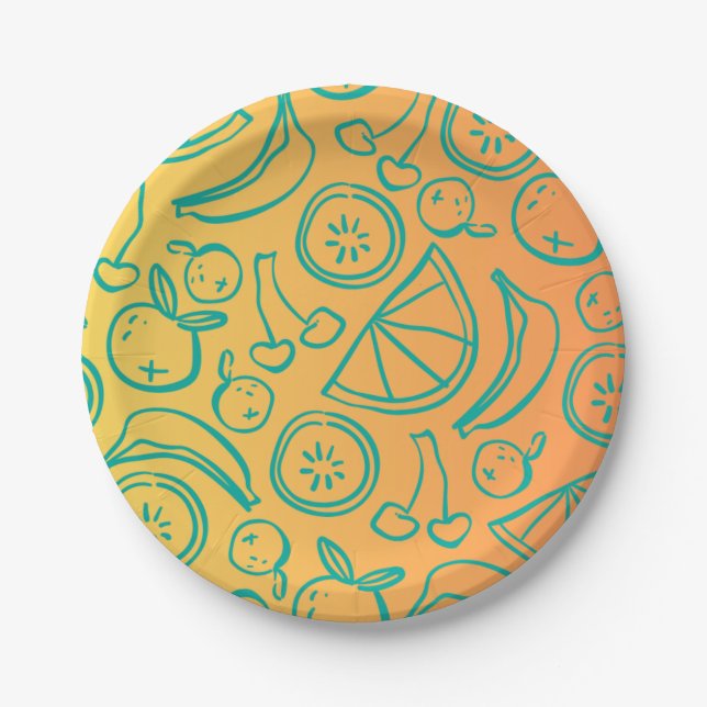 Fruits Paper Plate (Front)