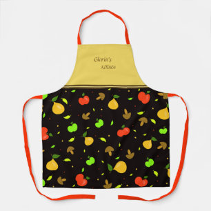 Fruits pattern apron