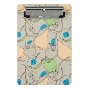 Fruits pattern mini clipboard