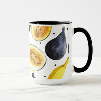 Fruits pattern mug