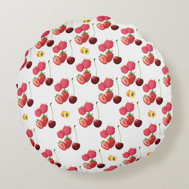 Fruits Round Cushion (Back)