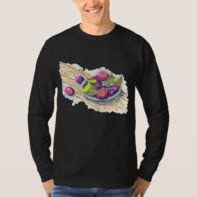 Fruits Still Life T-Shirt (Front)