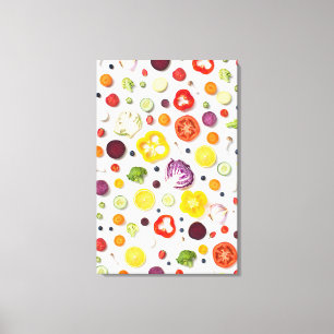 Fruits & Vegetables Canvas Print