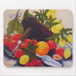 Fruits & Vegetables Medley Mouse Pad