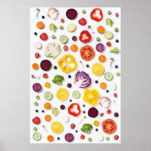 Fruits & Vegetables Poster