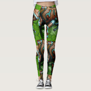 FRUITTI ZOO frog Leggings