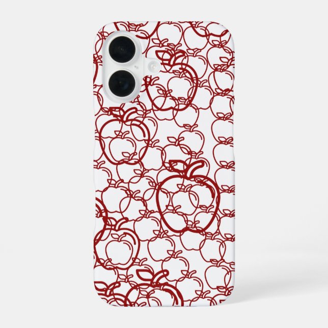 Fruity Apple iPhone 16 Case (Back)