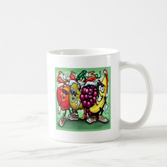 Fruity Christmas Coffee Mug (Right)