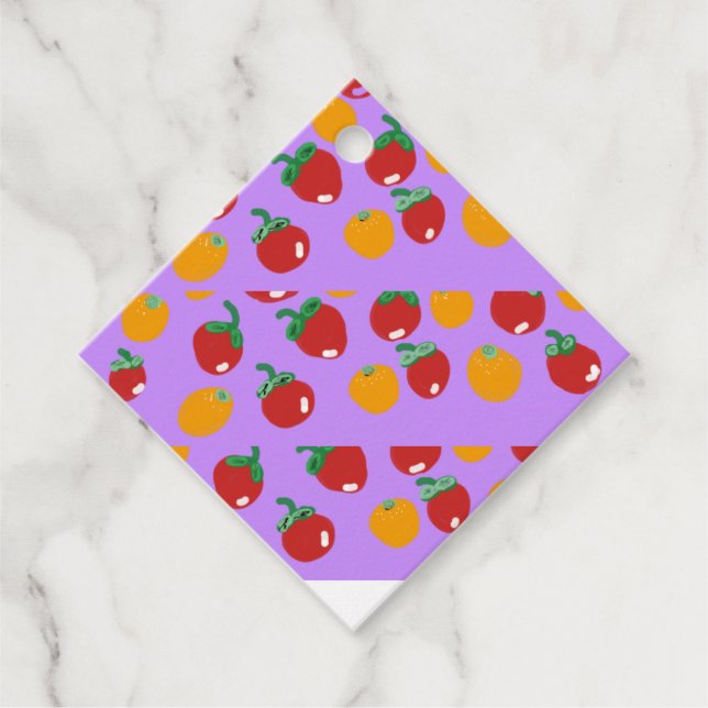 Fruity Delights  Favour Tags (Front)