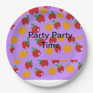 Fruity Delights Paper Plate