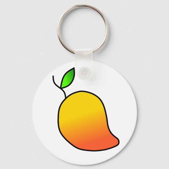 Fruity Mango Key Ring (Front)