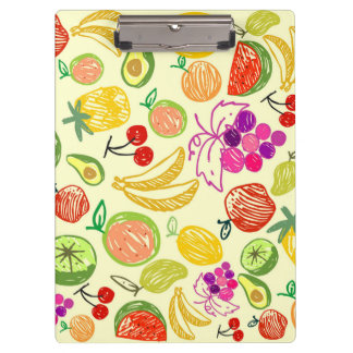 Fruity Pattern Clipboard