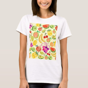 Fruity Pattern T-Shirt