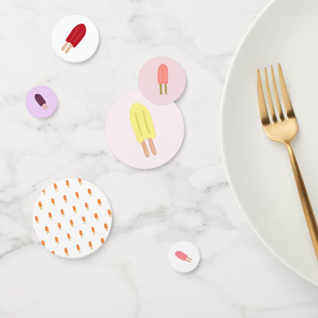 Fruity Popsicles Confetti (Group)