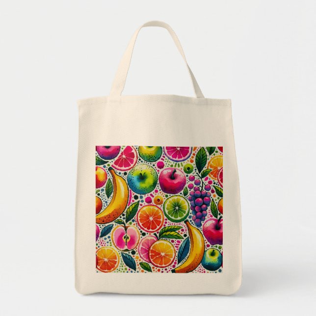 Fruity Splendor  Tote Bag (Front)