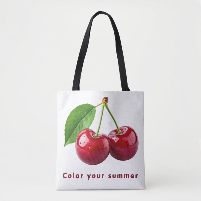 Fruity Summer Tote Bag (Front)
