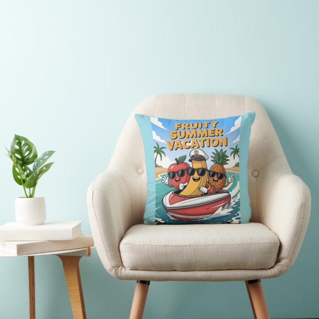 Fruity Summer Vacation Cushion (Chair)