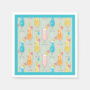 Fruity Tiki Beverages Napkin
