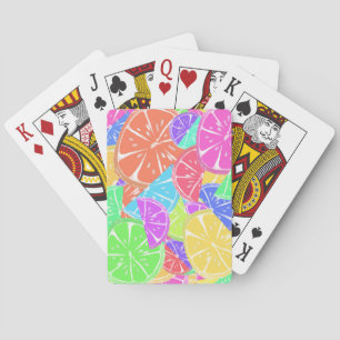 Fruity Tutti Colourful Fruit Slices Playing Cards
