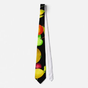 Fruity Wallpaper Tie