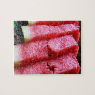 Fruity Watermelon Photo Jigsaw Puzzle