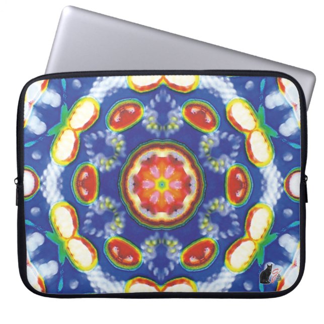 FruityTooty Kaleidoscope Laptop Sleeve (Front)