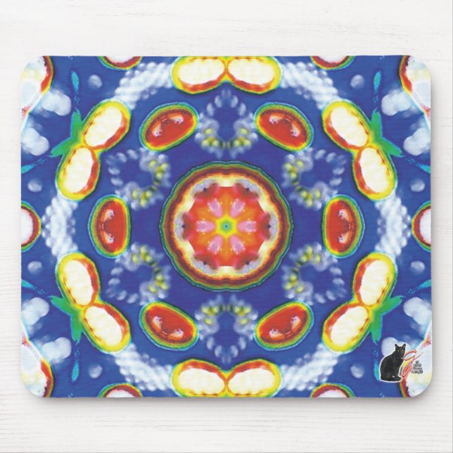 FruityTooty Kaleidoscope Mouse Pad (Front)