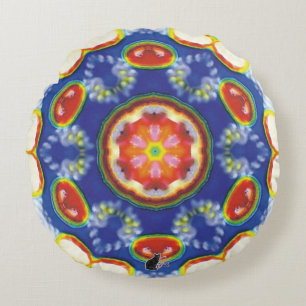 FruityTooty Kaleidoscope Round Cushion