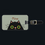 Frumpy Cat Luggage Tag<br><div class="desc">Gotta love frumpy cats!</div>