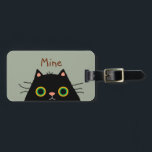 Frumpy Cat Luggage Tag<br><div class="desc">Gotta love frumpy cats!</div>