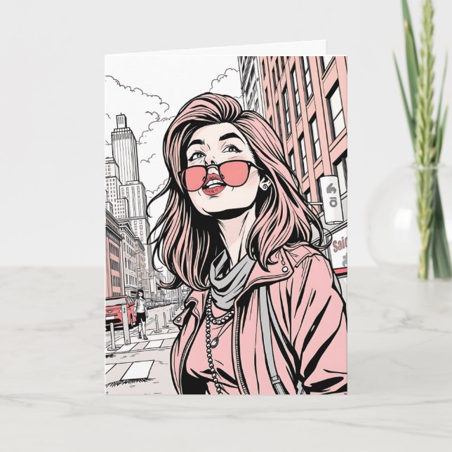 Frustrated with the Election of Trump Democrat Card (Front)