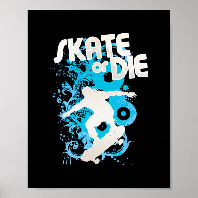 Frutiger Metro Skate  Poster (Front)