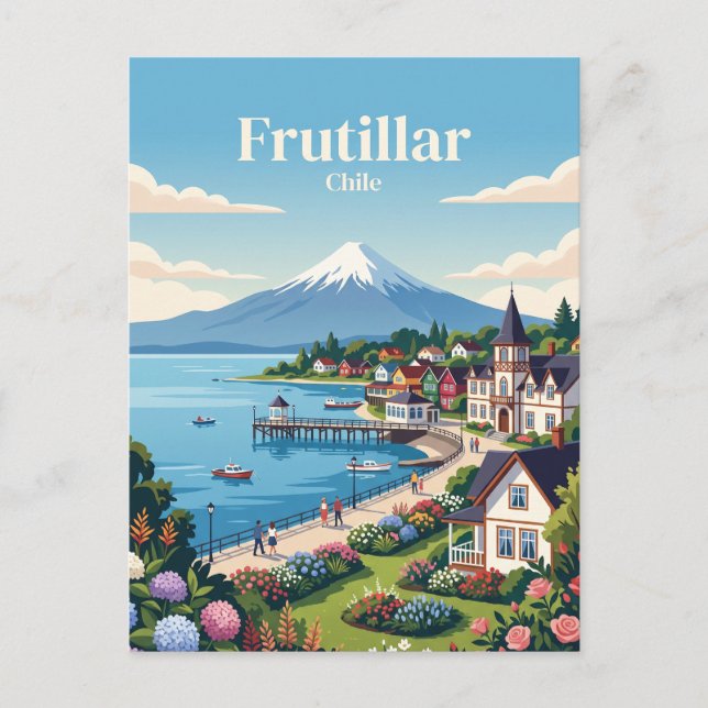 Frutillar Chile Postcard (Front)