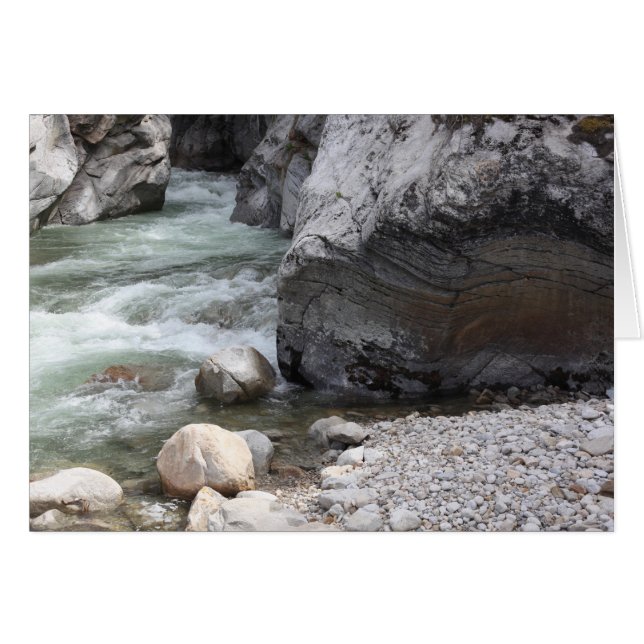 Fry Creek, BC, Canada Card (Front Horizontal)