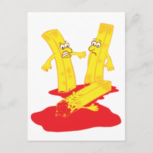 Fry Death Postcard