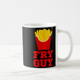 Fry Guy Fast Food Lover Fries Funny Novelty Coffee Mug