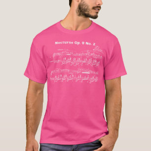 Fryderyk Chopins Piano Music T-Shirt