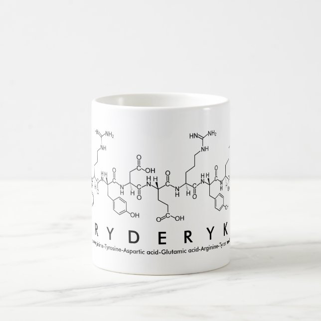 Fryderyka peptide name mug (Center)