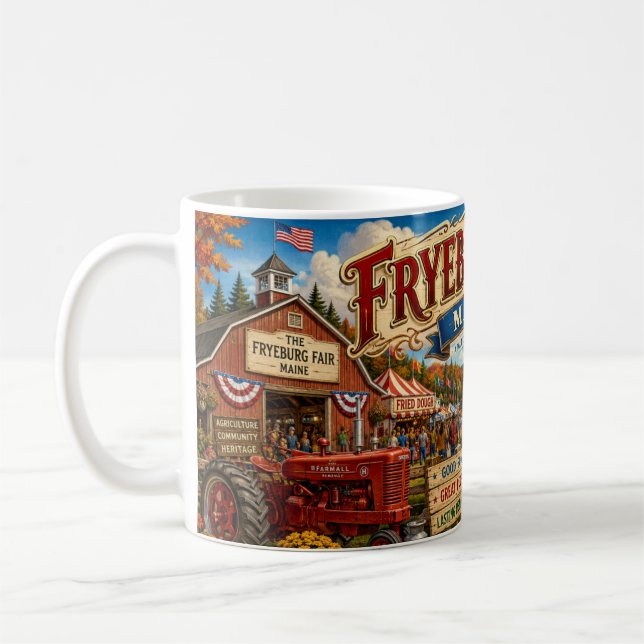 Fryeburg Fair Maine Coffee Mug (Left)