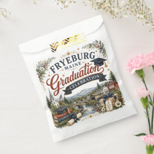 Fryeburg Maine Graduation Celebration Favour Bag