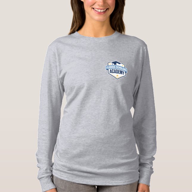 FSA Women's Long-Sleeve T-Shirt (Grey) (Front)