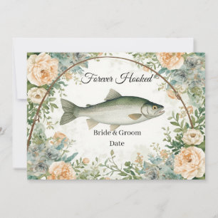 Fshing Wedding save the date Invitation